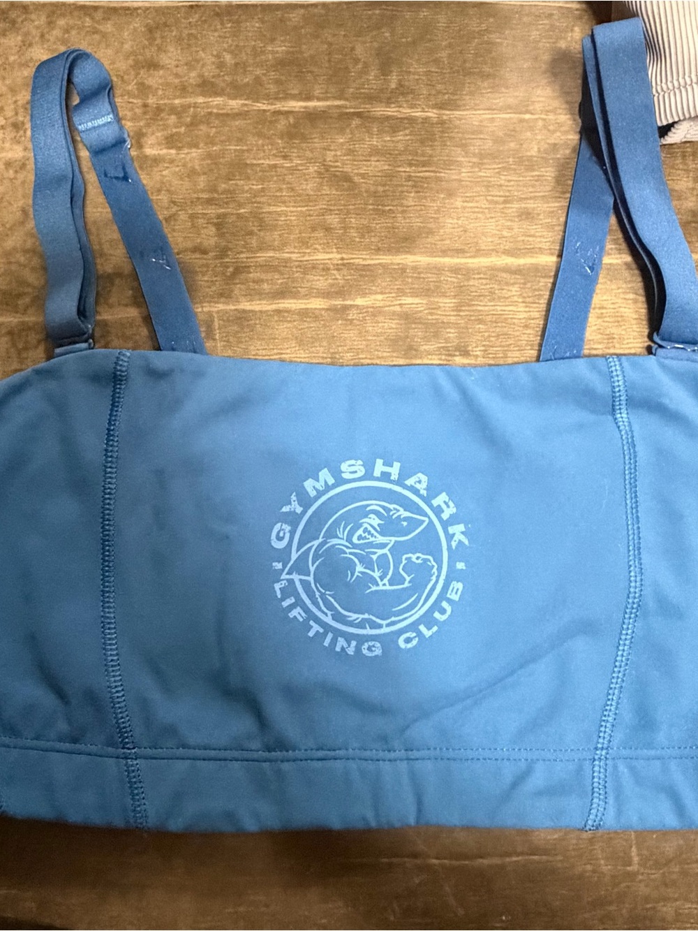 Gymshark Blue Lifting Club Sports Bra